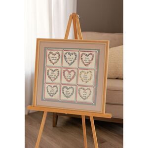 Home Interior Charles F. Humphrey "Love Is" Print in Frame Excellent Condition